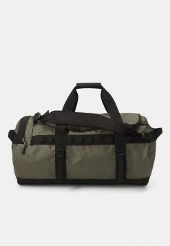 The North Face BASE CAMP DUFFEL UNISEX - Sports Bag - New Taupe Green/black