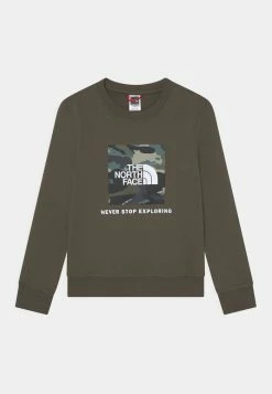 The North Face TEENS CREW UNISEX - Sweatshirt - New Taupe Green