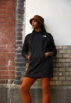 The North Face HOODIE DRESS - Day Dress - Black